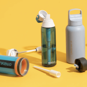 Portable Water Purification Bottle (Built-In Filter)